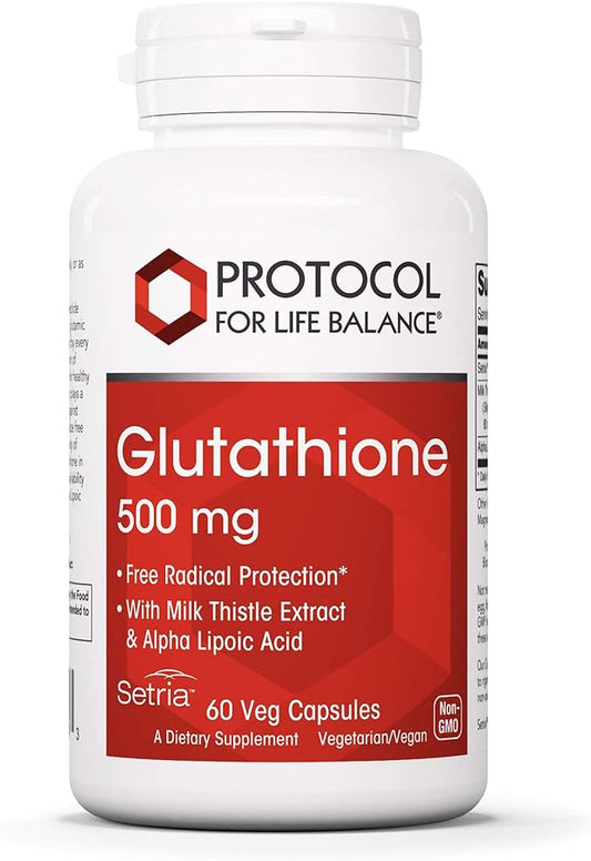 Protocol Glutathione 500mg Immune Support* 60 Veg