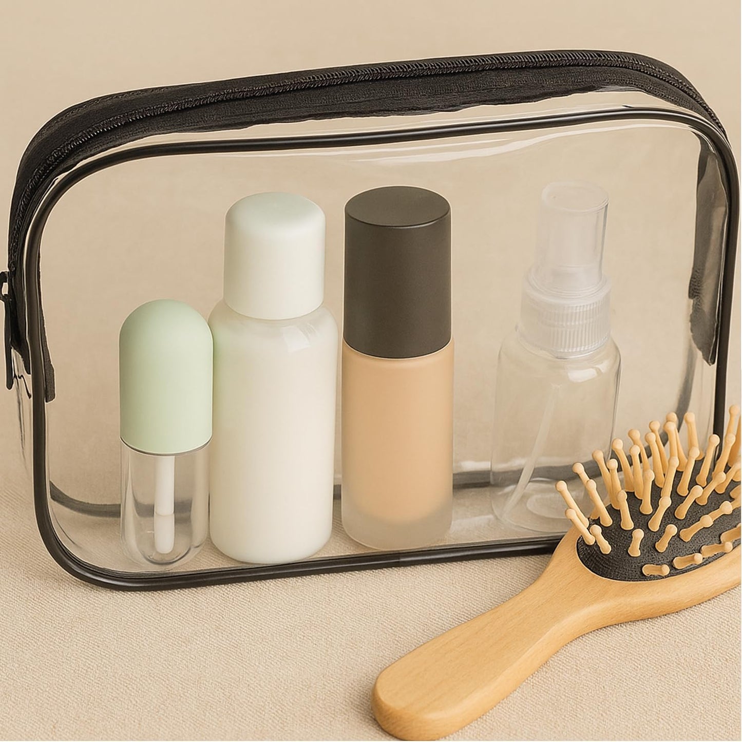 10 Packs 5ml Capsule Lip Gloss Tubes with Wand Applicator Empty Refillable Lipstick Bottles Travel Mini Cosmetic Containers for DIY Lip Gloss, Lip Oil, Liquid Lipstick