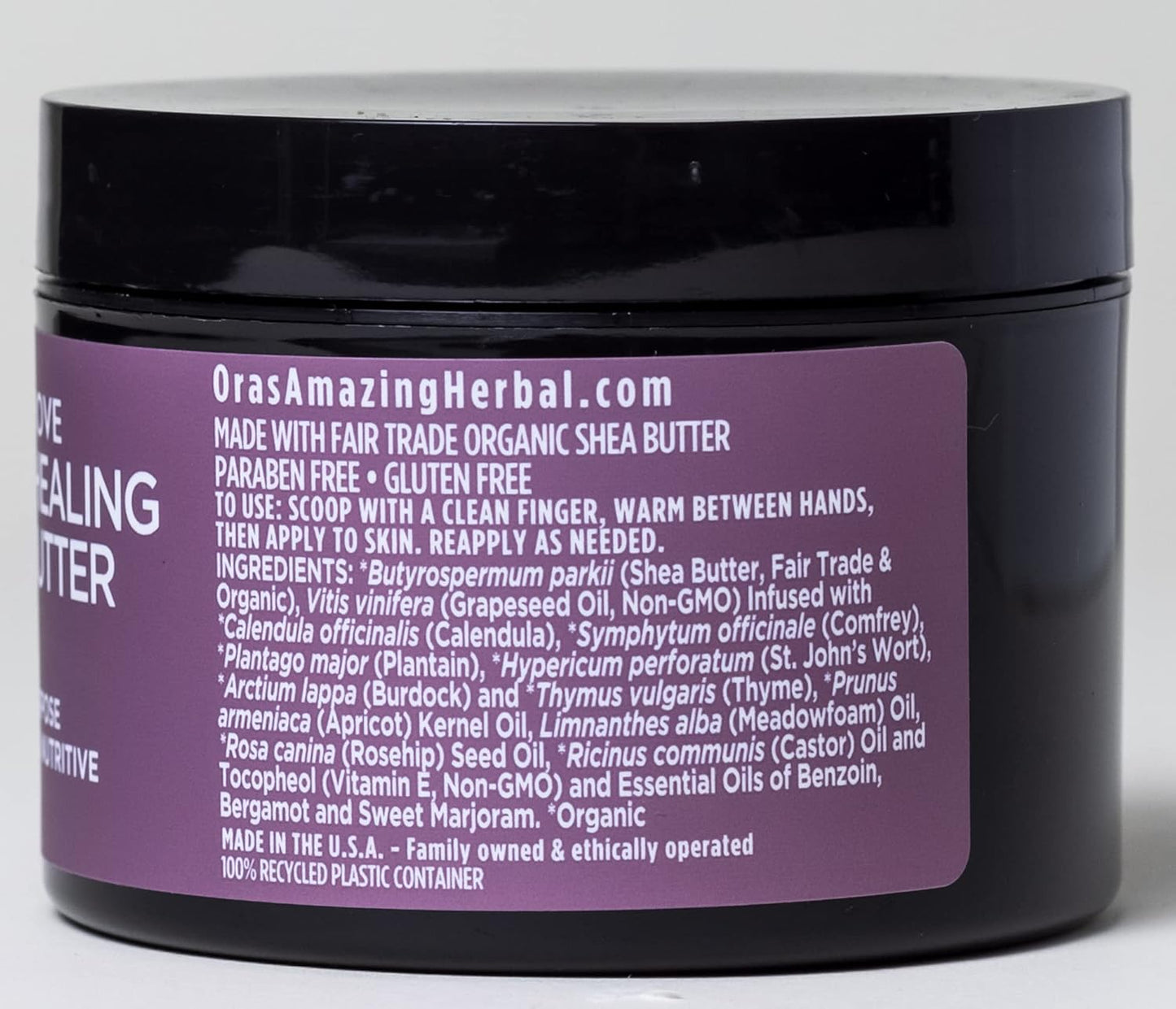 Natural Skin Care Gift Set, Intensive Moisturizers Intensive Dry Skin Care, All Purpose Herbal Salve 4 oz, Citrus Grove Ultra Healing Body Butter, 2 oz Ora's Amazing Herbal