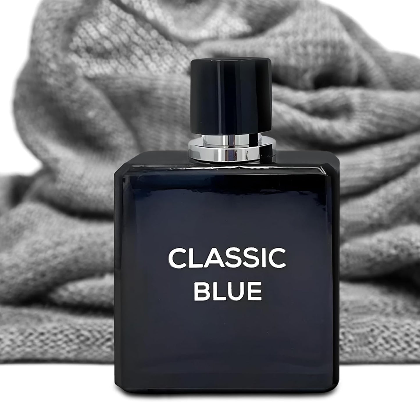 Men's Cologne Classic Blue- Eau De Toilette Spray Perfume Fresh Scent 3.4 Fl Oz Daily Used