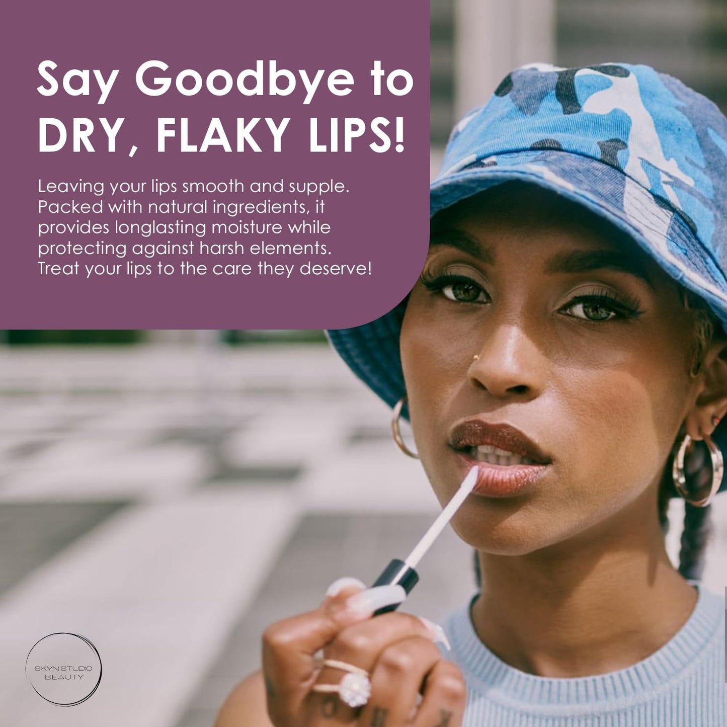 BEAUTY SPF 30 Juicy Lux Hydrating Lip Oil, Deeply Nourishing Lip Oil with Hyaluronic Acid, Coconut Oil, Argan Oil, Shea Butter and Vitamin E, Non-Sticky, SPF Protection Lip Care (Glass)