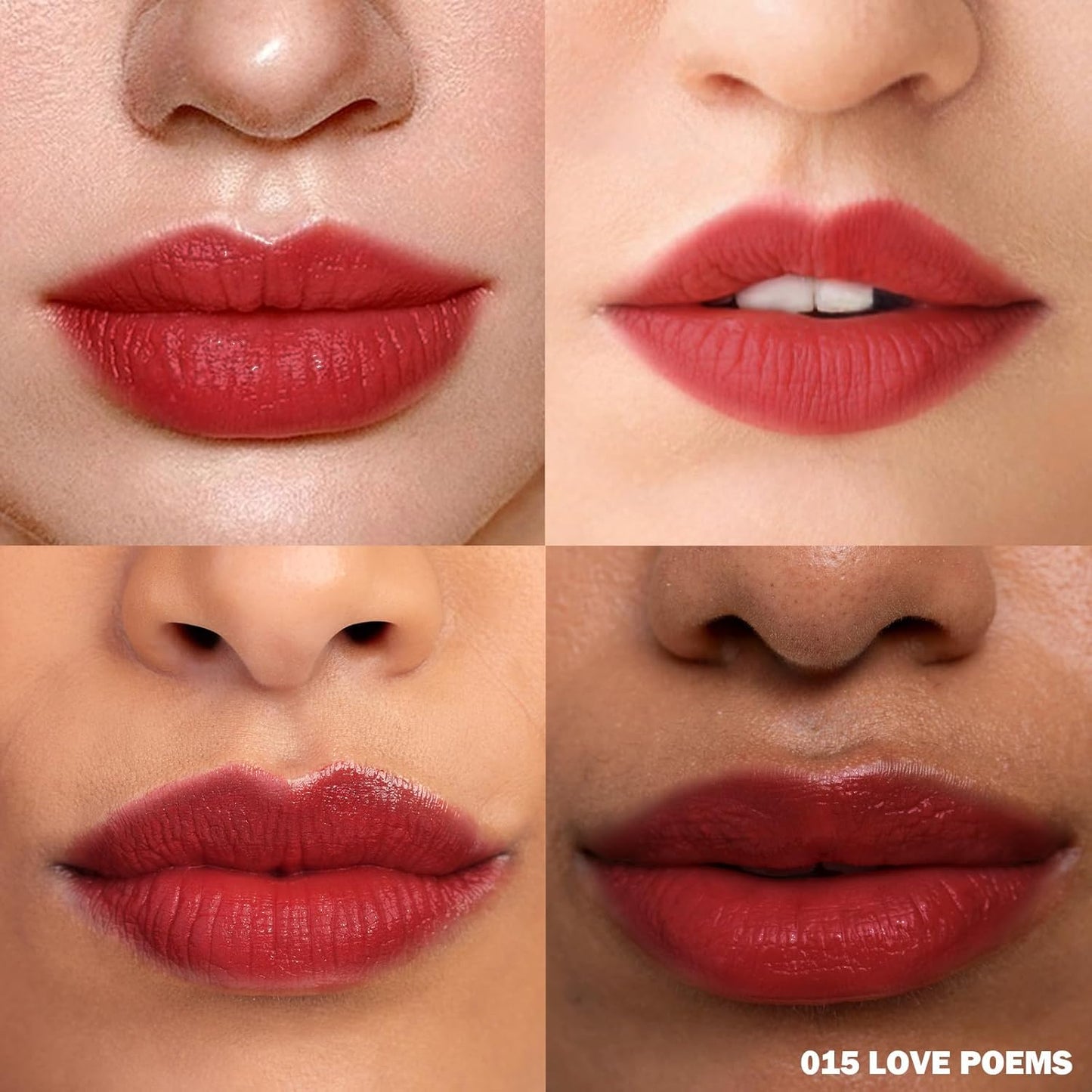 Peel Off Lip Stain - Long Lasting, Transfer Proof and Waterproof Tattoo Lip Tint, Matte Finish Lip Stain Peel Off, Infused with Vitamin E & Algin & Hydroxyacetophenone, #015 Love Poems