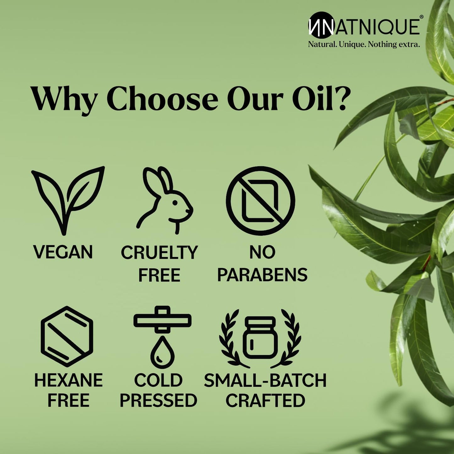 Natnique Organic Jojoba Oil 2oz – Nail Brush Included – USDA Certified, Cold Pressed, Unrefined & Hexane-Free – Pure Moisturizer for Hair, Face, Skin, Beard, Scalp, Nails & Cuticles – Natural Care