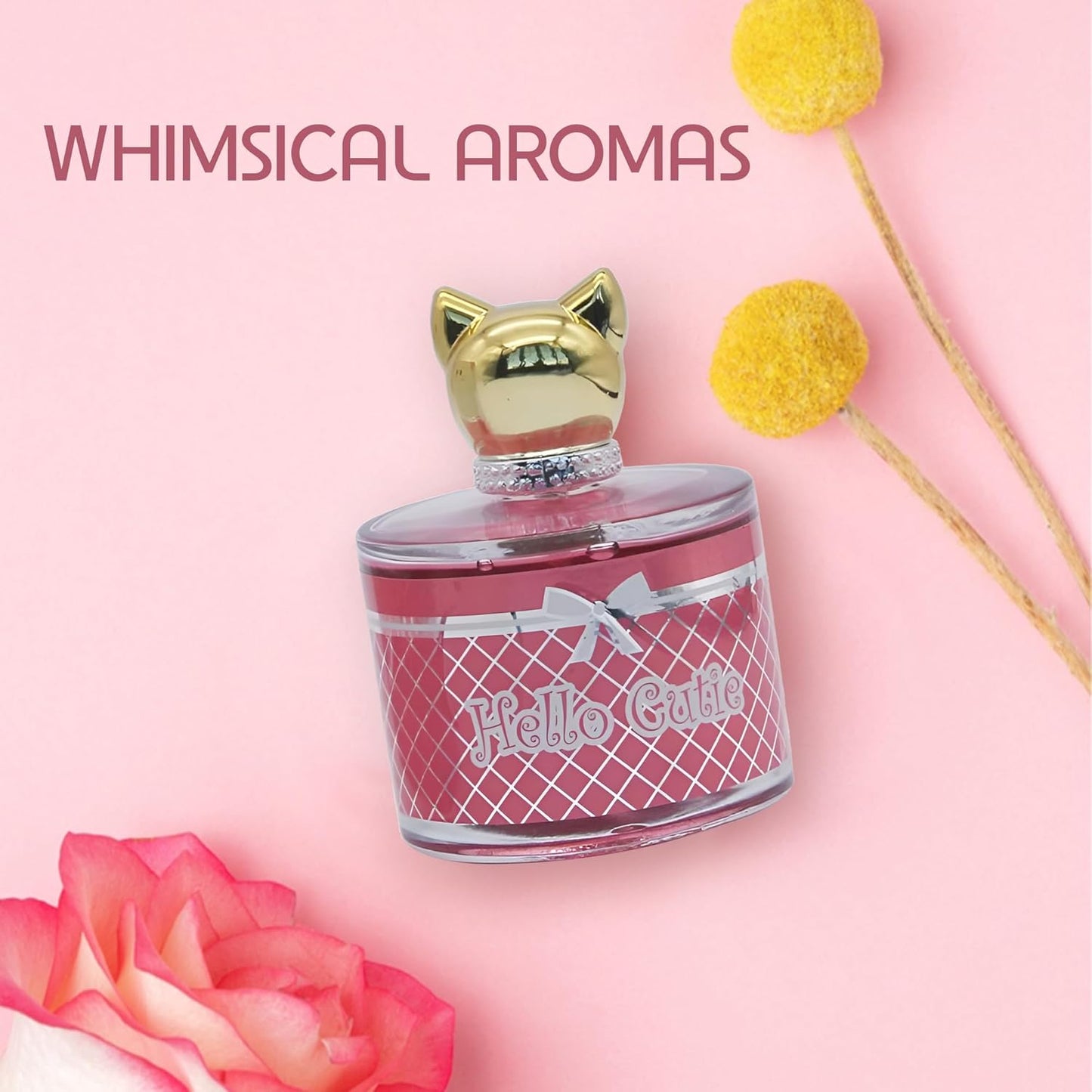 Women's Perfume Combo Set Milano Women&Hello Cutie Floral Fruity Fragrance Eau De Parfum Elegant 100ml Bottle Natural Spray Each for Daily Used