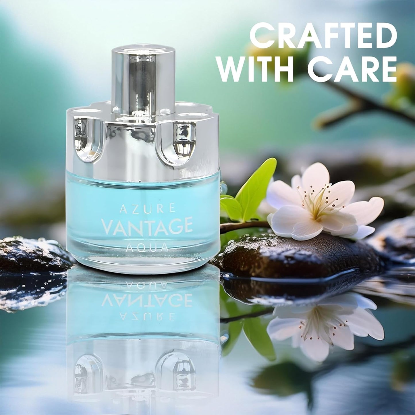 Azure Aqua Men Perfume Cologne for Men Natural Spray Masculine Scent Wonderful Fragrance Gift Eau De Parfum for Daily Use 3.4 Fluid Ounce