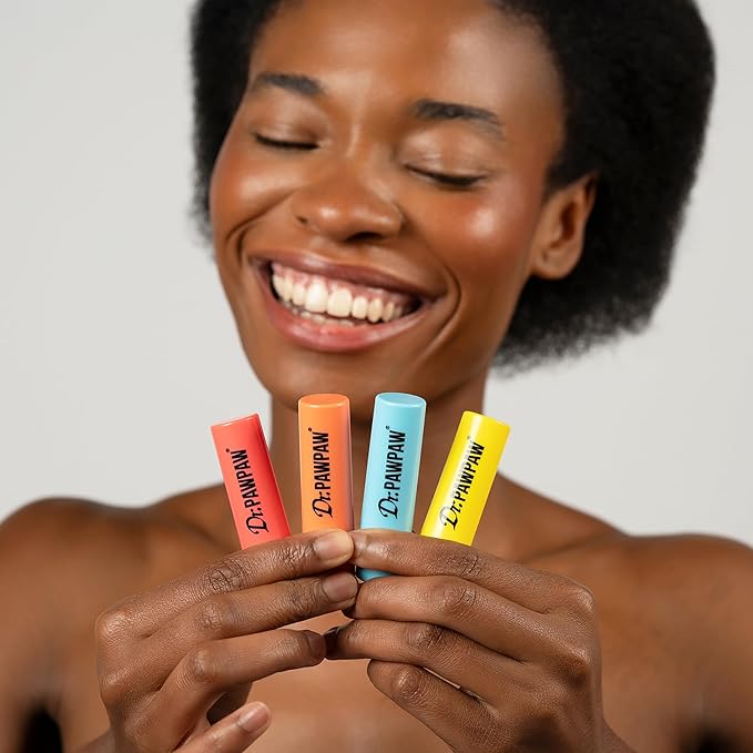 Dr. PawPaw Lip Balm - Hydrating Lip Balm Moisturizer with Aloe Vera for Deep Nourishment - Castor Oil Enriched - Mango - 0.13 oz