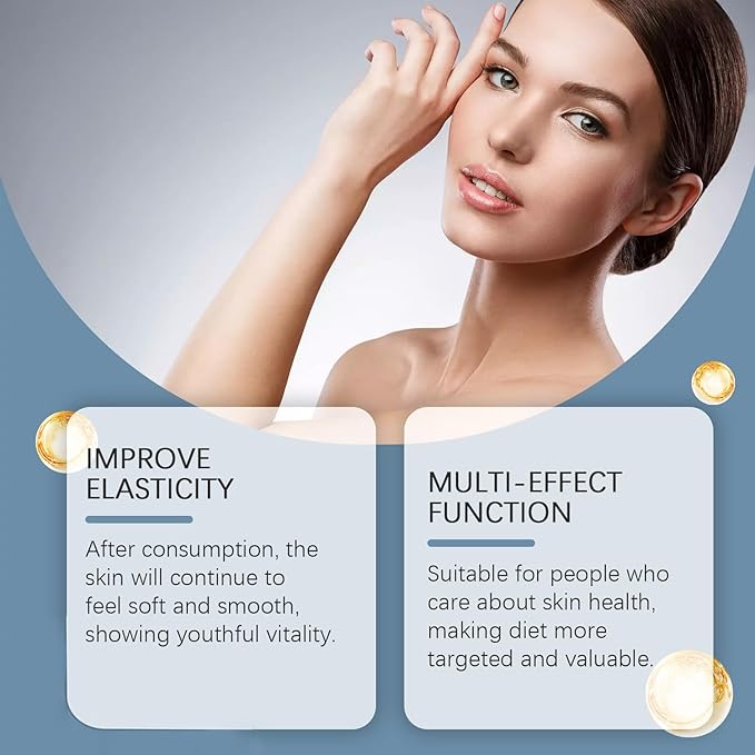 Hyaluronic Acid Powder, Hyaluronic Acid Powder for Skincare, Low Molecular Weight, Water Soluble Hydrating Ingredient for Skin Moisture, Vegan Cosmetics Grade, 100g (1pc)