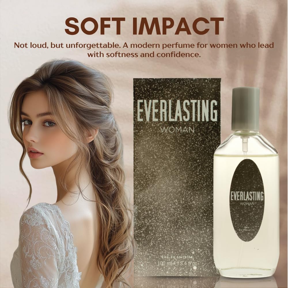 American Collection Perfume for Women – INSPIRED by A WORLD RENOWED WOMEN'S PERFUME – Freesia, Sage, Jasmine, Amber – Elegant, Fresh, Signature Scent, Long-Lasting Eau De Toilette 80 ml (2.75 fl oz)