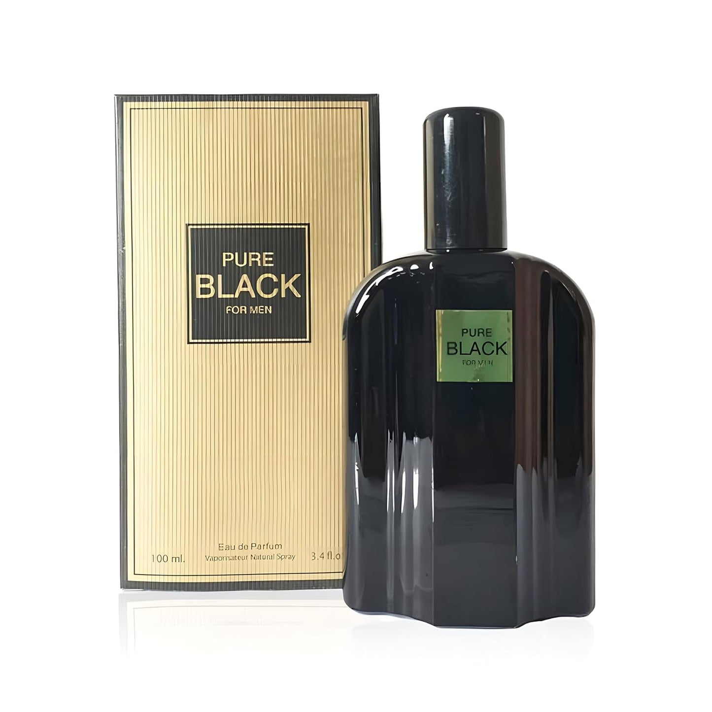 Men Perfume Pure Black Cologne For Men Natural Spray Masculine Scent Wonderful Fragrance Gift Eau De Parfum For Daily Use 3.4 Fluid Ounce