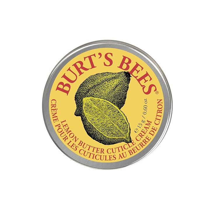 Burt's Bees 100% Natural Lemon Butter Cuticle Cream - 0.6 Ounce Tin (Pack of 6)