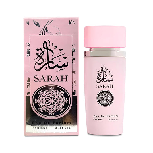 2PCS Sarah Eau de Parfum for Women - 100ml Floral & Fruity Perfume with Lavender, Coconut, Vanilla & Pear, Long-Lasting Feminine Fragrance