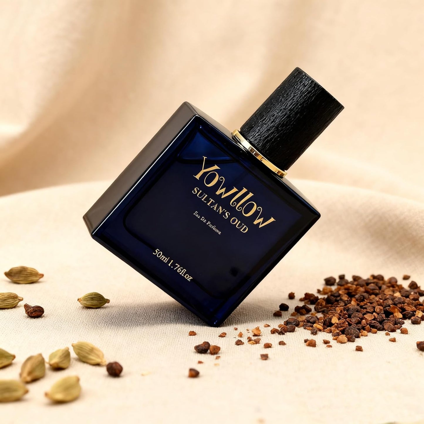 Perfume For Men Premium Cologne Warm Spicy Eau de Parfum Spary with Oud,Brazilian Rosewood,Sandalwood,Vanilla,Amber Long-Lasting Fragrance,Vegan & Cruelty-Free,50ml/1.76 Fl Oz