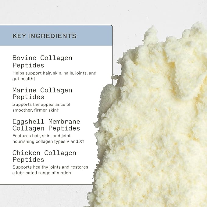 Dr Amy Myers Spectrum 5 Collagen Peptides Powder - Multi Collagen Protein Powder (Type I, II, III, V, X) - Proprietary Blends, Chicken Bone Broth, Hydrolyzed Bovine Collagen, Fish Collagen, Eggshell