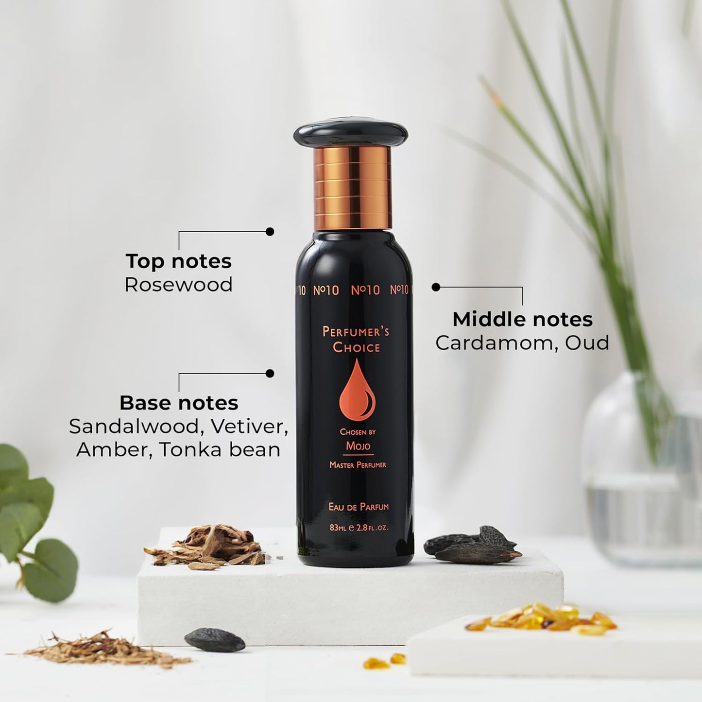 Perfumer's Choice No 10 by Mojo Perfume for Men. 83ml Eau de Parfum, Luxury Fragrance - Mens Aftershave, Long Lasting Fragrance by Milton-Lloyd