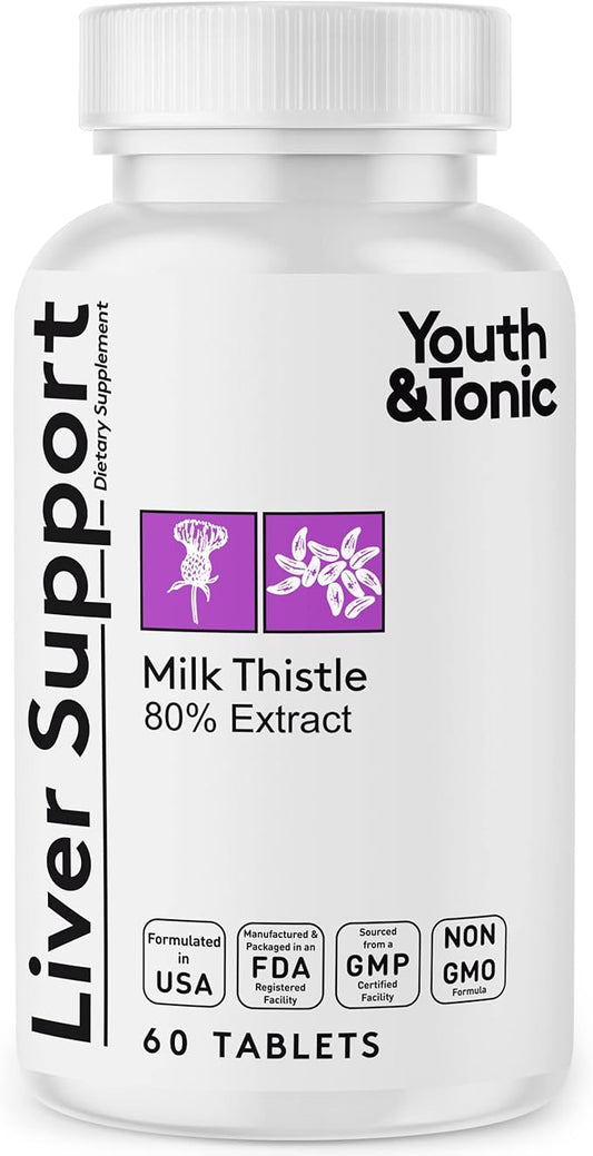 Youth & Tonic Liver Detox Cleanse 60 Herbal