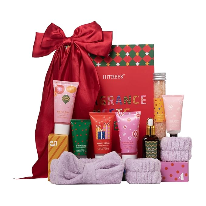 9day Birthday Blind Box - Luxury Skincare & Accessories Set Advent Calendar for Women, Beauty & Spa Advent Set for Teens Calendar-12pc Bath & Body Care, Self Care Gifts for Women,Thinking of You gift