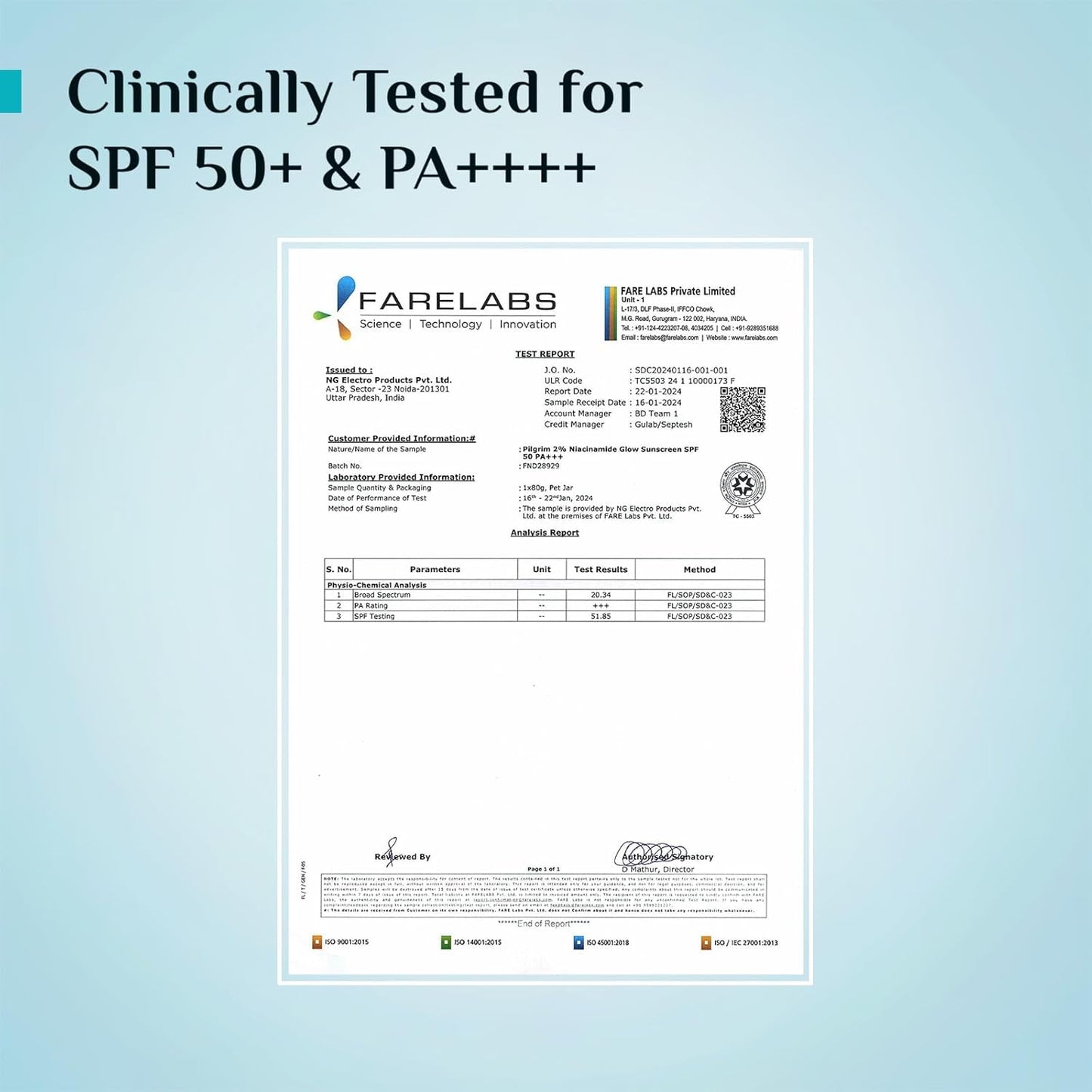 Pilgrim Anti-Tan Skincare Combo: 2% Niacinamide Glow Sunscreen SPF 50 +++ & 25% AHA + 2% BHA + 5% PHA Peeling Solution|Sun Protection & Deep Exfoliation | For Even Skin Tone & Radiant Glow