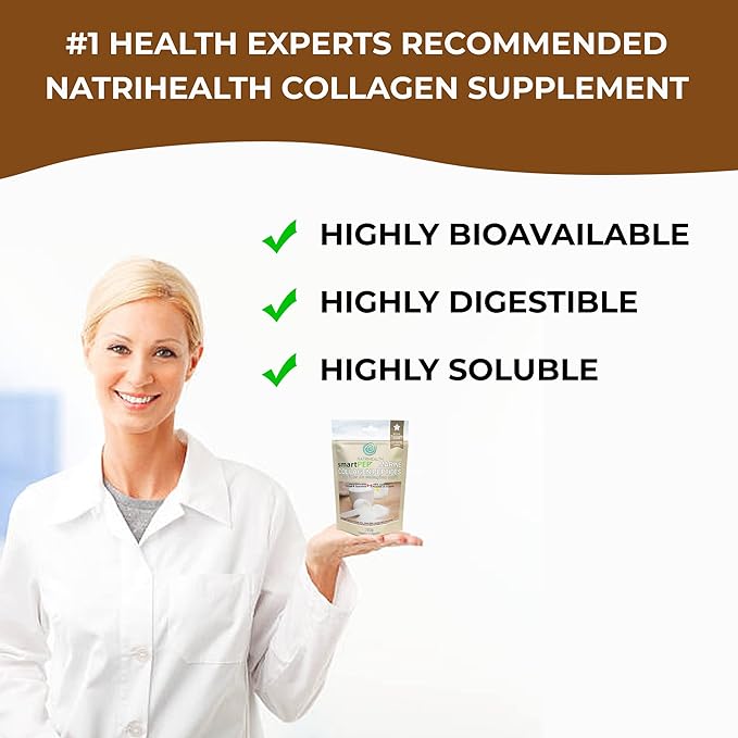 SmartPEP Hydrolized Marine Collagen Peptides Powder (100 gram) Wild Caught Fish, Highly Digestible Marine Collagen Supplement, Tasteless, Great for Skin