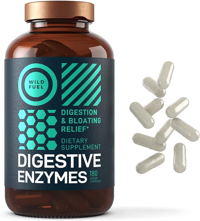 Digestive Enzymes with Probiotics and Prebiotics 180 Caps
