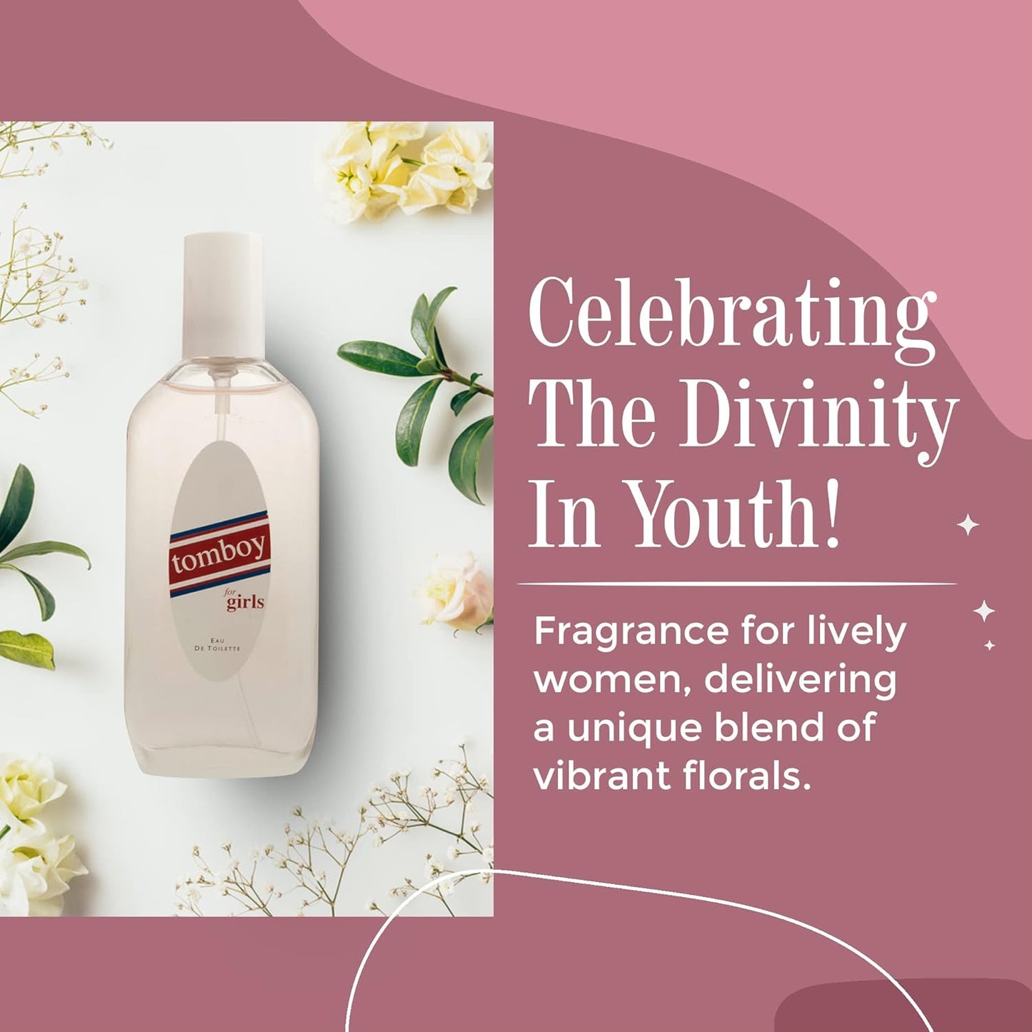 American Collection Perfume for Women – INSPIRED by A WORLD RENOWED WOMEN'S PERFUME – Freesia, Sage, Jasmine, Amber – Elegant, Fresh, Signature Scent, Long-Lasting Eau De Toilette 80 ml (Apple)