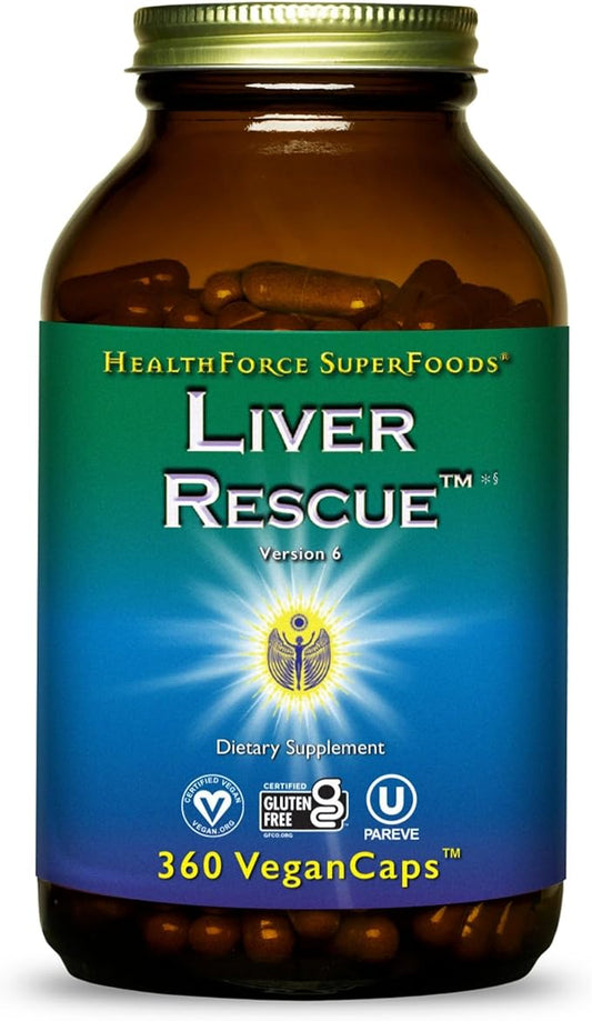 HEALTHFORCE SUPERFOODS Liver Rescue 360 Capsules