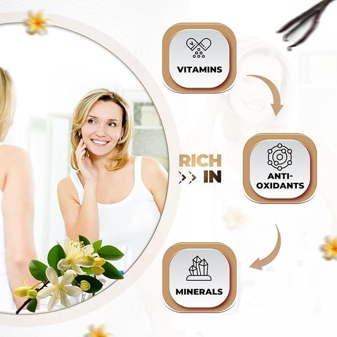 ORGANICS NATURE Collagen with Sea Moss Vanilla Caramel & Black Seed Oil Caps. 1000MG Softgels Bundle.