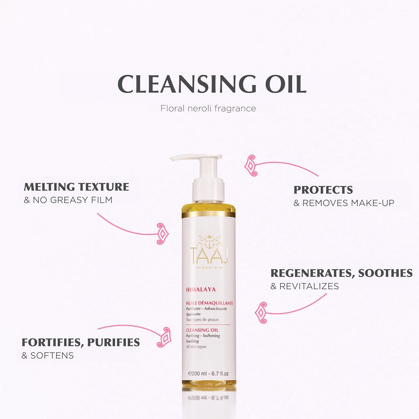 | Himalaya Cleansing Oil – Gentle & Melting Texture | Deep-Cleansing & Hydrating Skincare | Removes Impurities & Makeup | Soft, Clear & Calm Skin | All Skin | 85% natural & Vegan | 6.8 fl oz