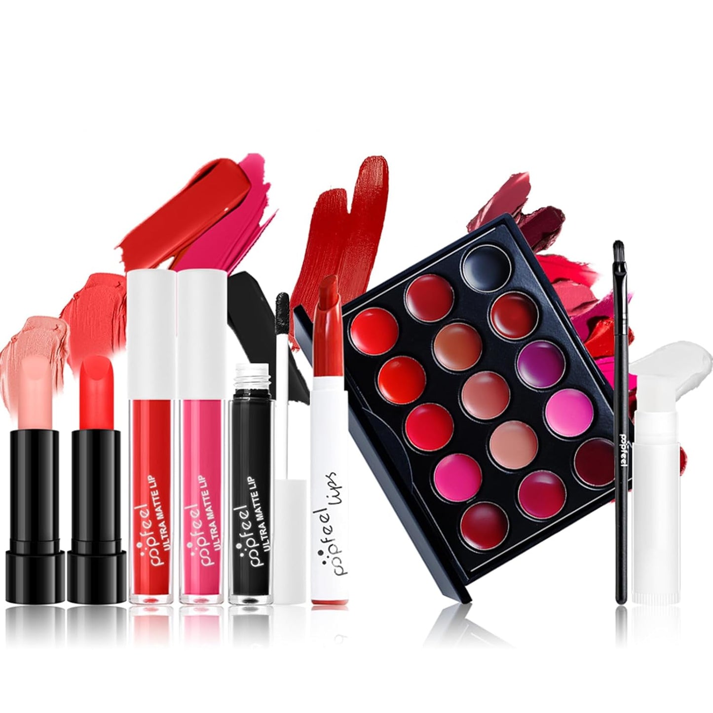 FantasyDay All in One Makeup Kit for Women Full Kit Girls Makeup Gift Sets Xmas Essential Bundle Include Eyeshadow Palette Lipstick Blush Concealer Eyeliner Mascara Foundation Brush Eyebrow Pencil