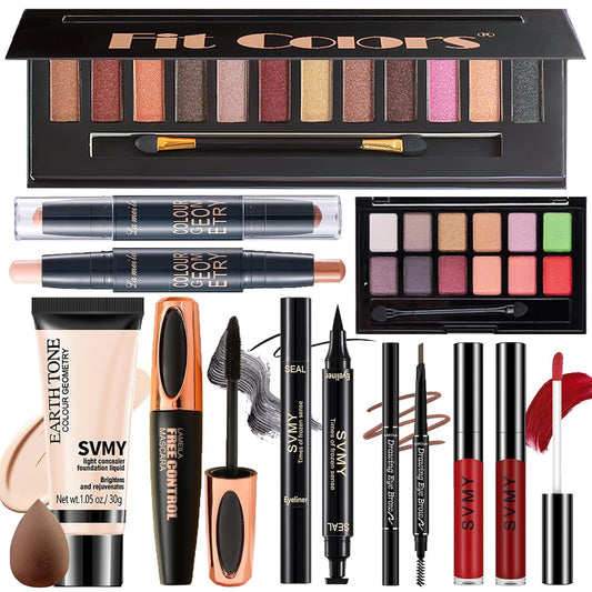 Makeup Set for Women, Makeup Full Kit for Beginners & Professionals, Travel Makeup Set for Teens & Adults, Makeup Gift Set for Girls, Eyeshadow Palette, Lip Gloss, Face & Eye Make up