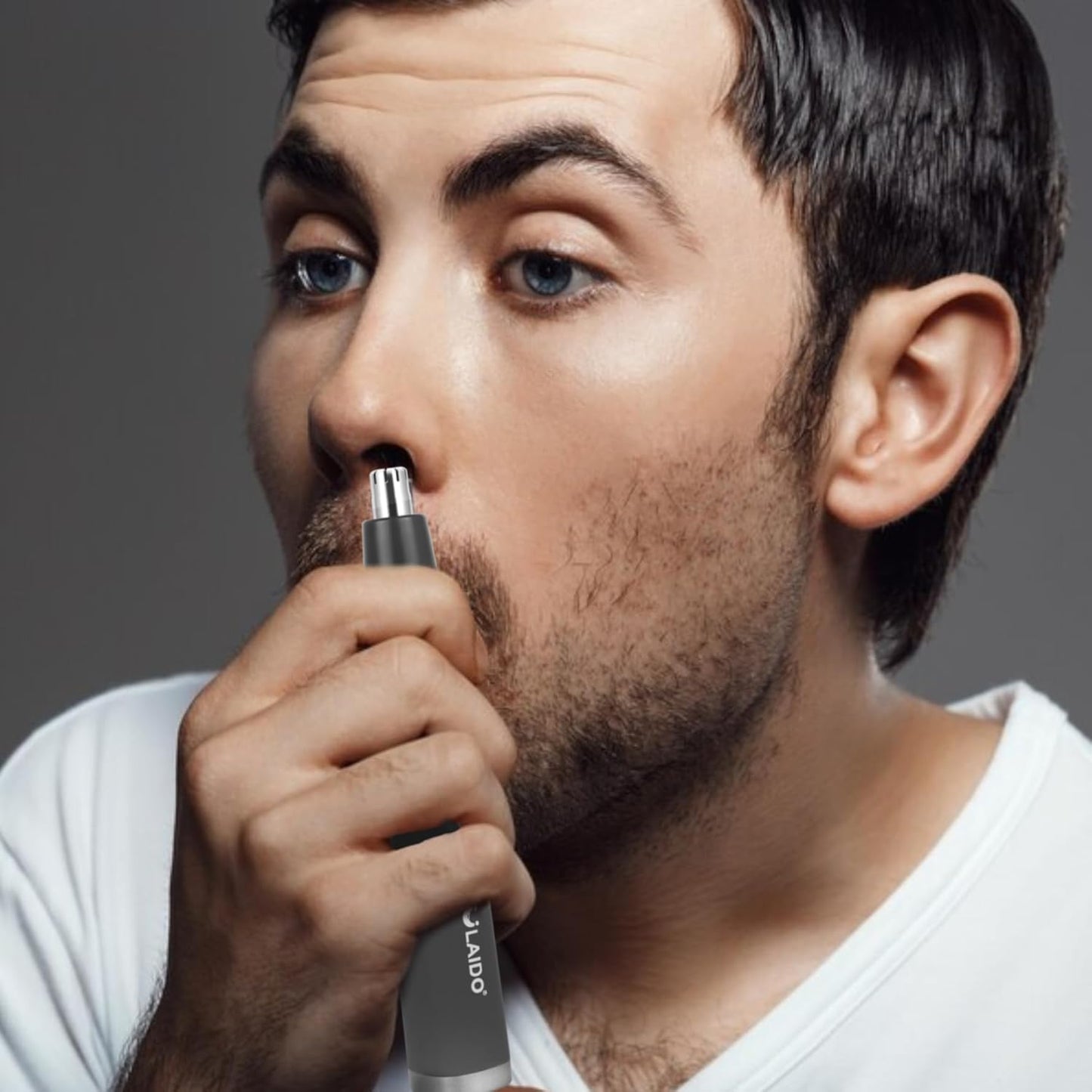 Nose Hair Trimmer for Men and Women, Painless 3 in 1 Men's Ear and Nose Hair Trimmers, 2025 USB-C Rechargeable Facial & Body Detail Hair Trimmer Clipper with High Speed and Dual-Edge Blades