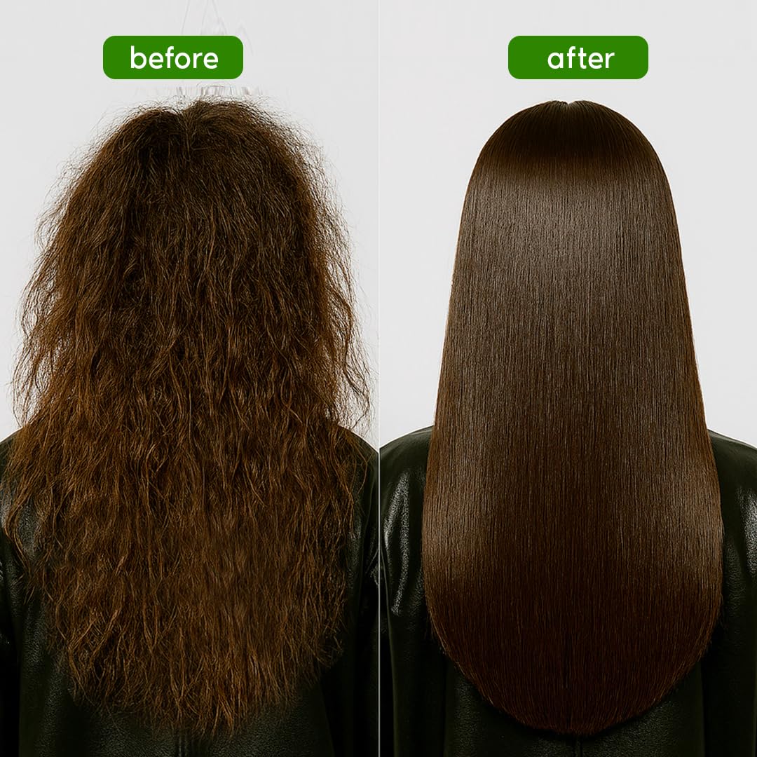 I Belli Capelli Ravenna Hair Straightening Kit – Organic Hair B-tox & Aloe Vera Mask – Anti-Frizz, Intense Hydration & Shine – Formaldehyde-Free B-otox Hair Treament For All Hair Types (2-Pack)