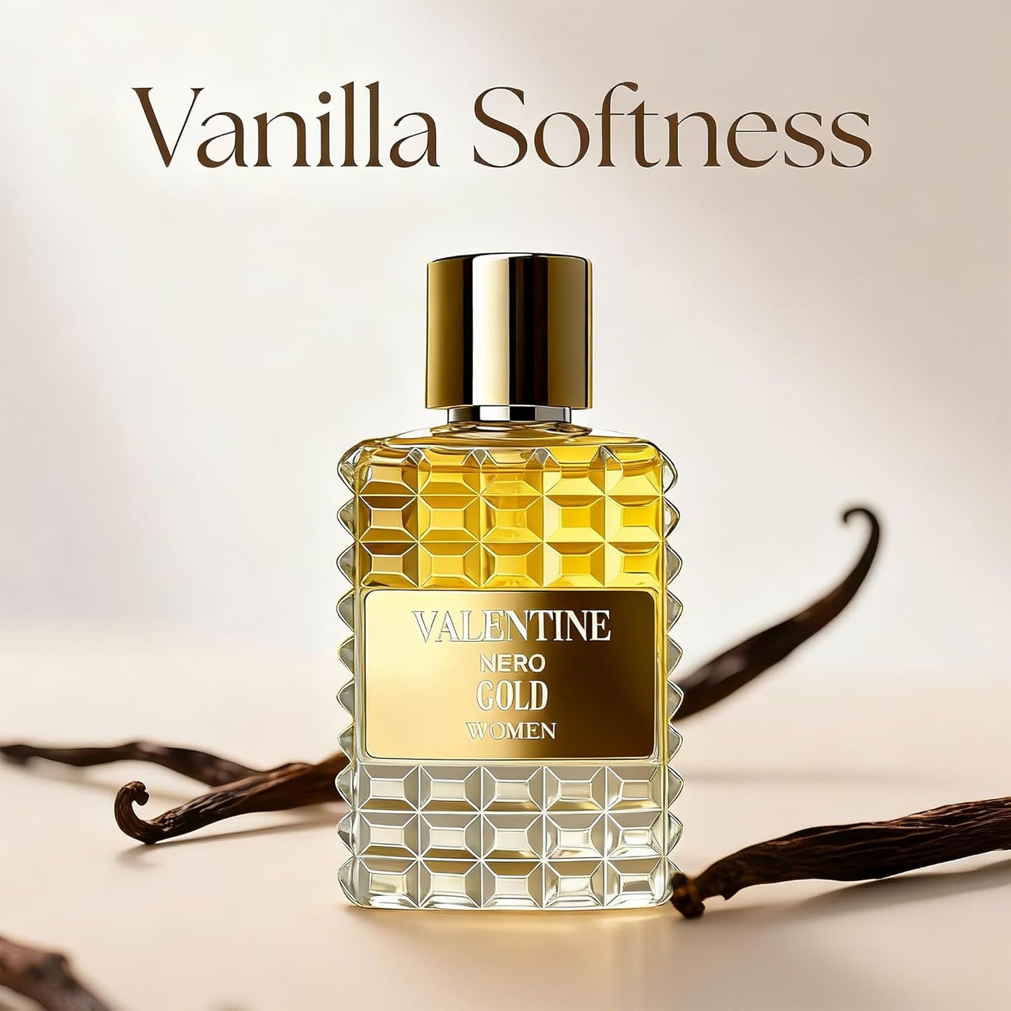 Valentine Nero Gold Perfume for Women, Floral Notes Eau de Parfum Spray Casual Daily Cologne 3.4 Fluid Ounce/100Ml Women Fragrance Daytime & Casual Use, for all Skin Types