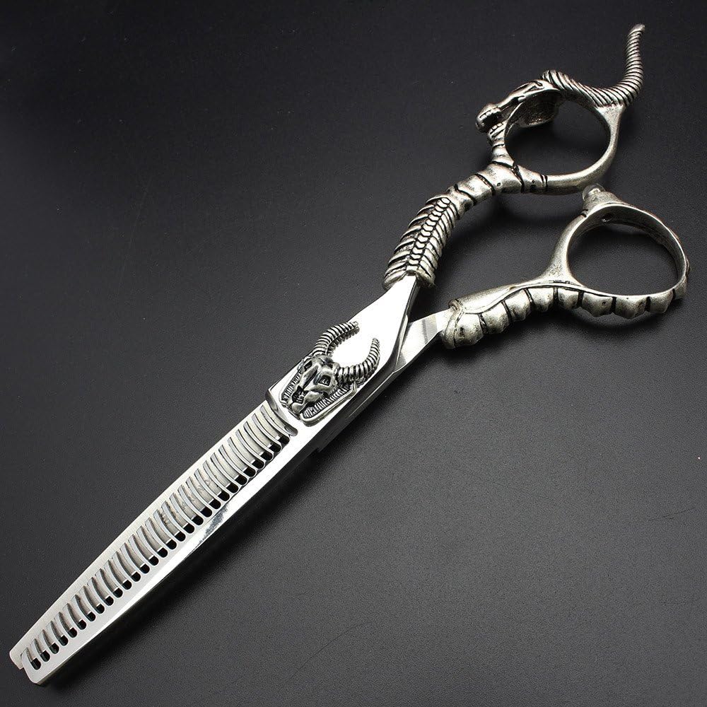 6-inch hair clippers, hair clipper set with handle pattern, noble resin hair clippers, stainless steel scissors