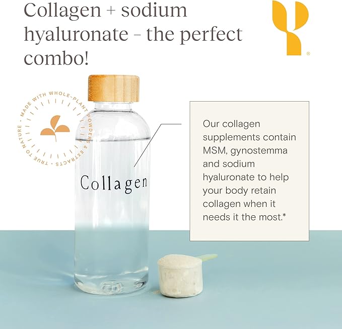 Yoli® Collagen Powder - Multi Collagen Protein Powder with Sodium Hyaluronate - Collagen Supplements for Women and Men - Collagen Types I, II, III, V, and X