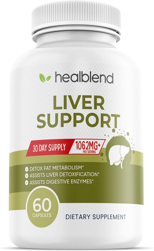 Liver Support - Natural Milk Thistle 60 Veggie (30 Days