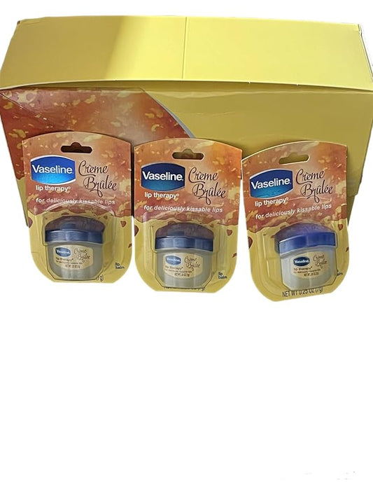 Vaseline Lip Creme Brulee Size .25z Vaseline Lip Therapy Creme Brulee .25z