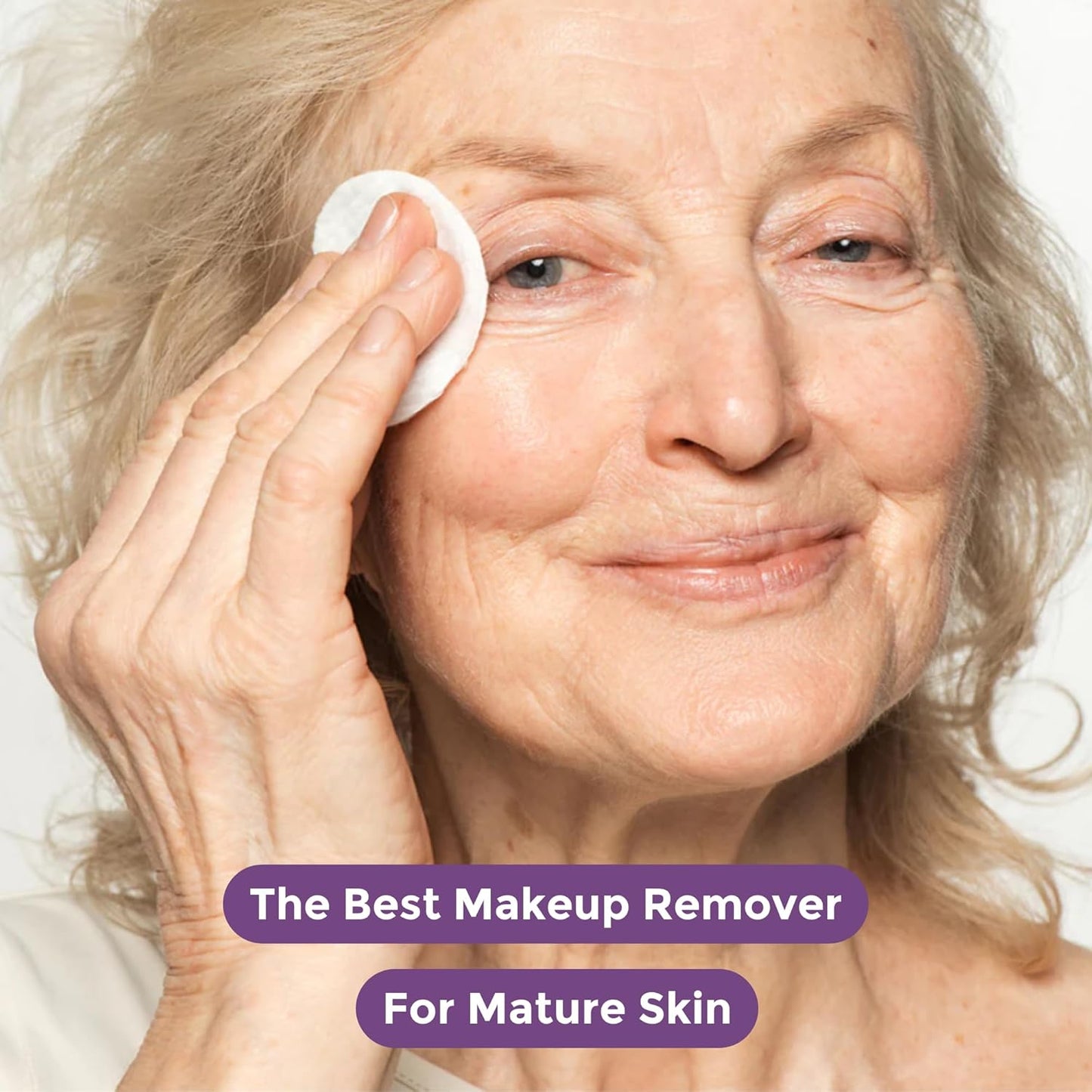 Rumi Cosmetiques AminoBlend+ Micellar Makeup Remover for Older Women with Sensitive Skin - Face Cleanser, Makeup, Mascara Removal | Gentle Cleanse & Nourish Your Skin - Cruelty-Free & Vegan