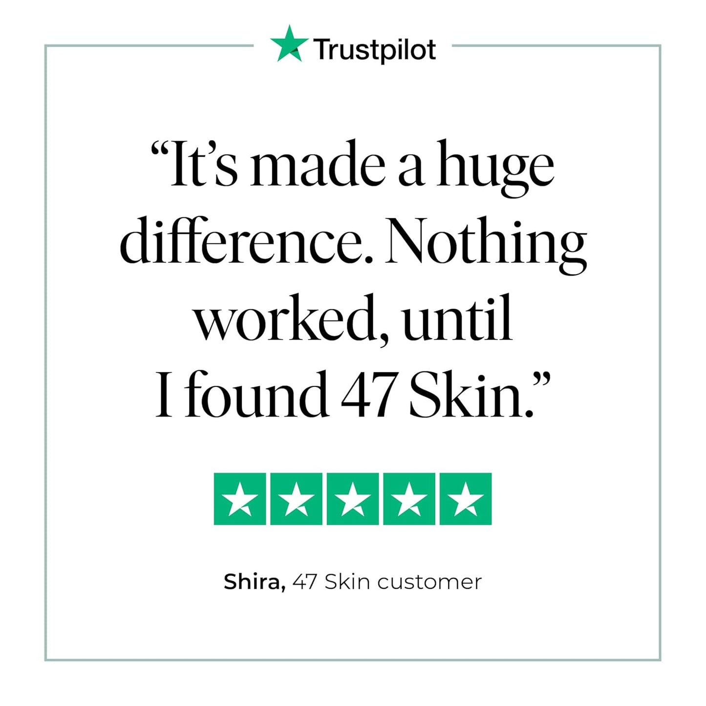 47 Skin Hydrating Face Serum for Clearing Acne & Scars, Anti-Blemish & Scar Repair Serum Skincare Treatment with Silver Chitoderm - Smooth Skin Moisturiser (1.01 oz)