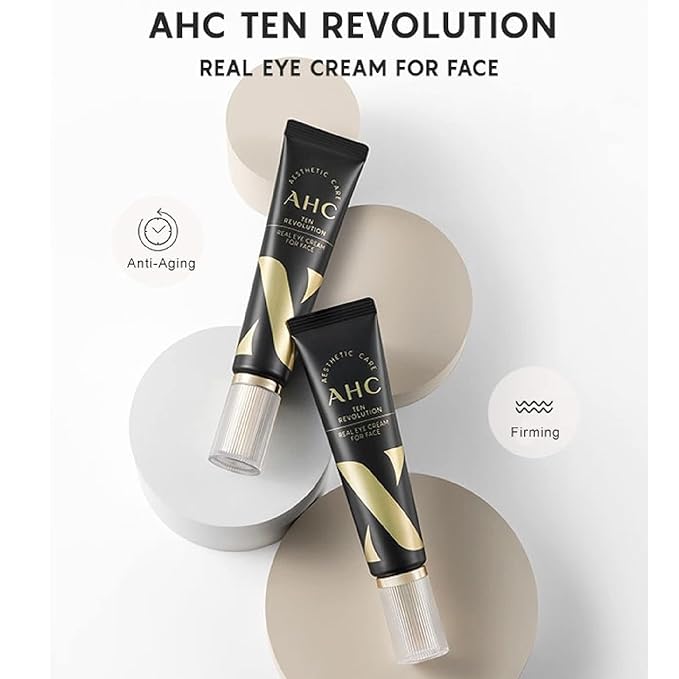 AHC TEN Revolution Real Eye Cream for Face 2022 Season 10-1.01 fl.oz (30ml) x 4ea