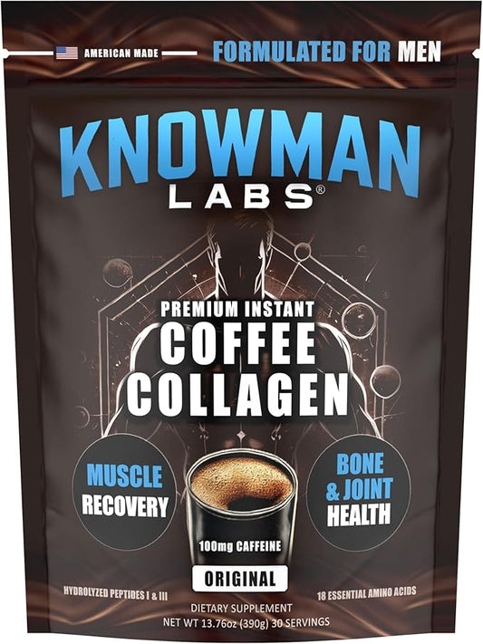 Collagen - Premium Collagen, Infused with Instant Coffee for Men
