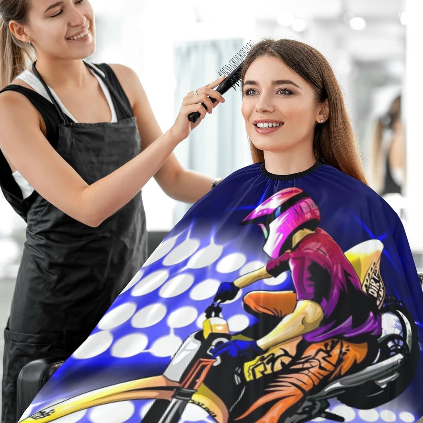 Stylish Barbershop Salon Barber Cape Haircut Cape Salon Apron Unisex Hair Cutting Apron for Men Women