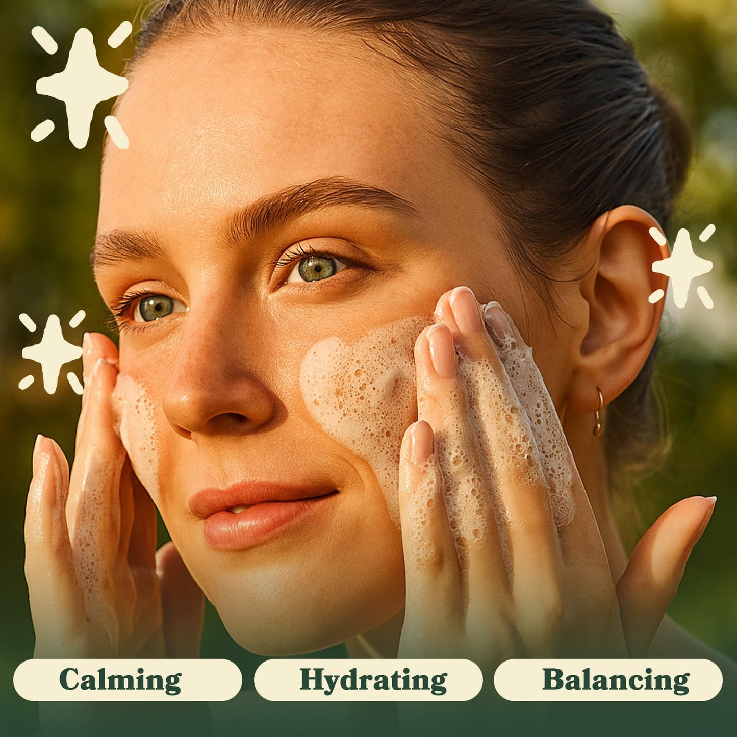 LE GUSHE Heartleaf Foam Face Wash - Gentle Facial Cleanser for Deep Cleansing - With Cica & Hyaluronic Acid - Soothing Face Wash for Women - Inspired by Korean Skin Care (150 ml/5.07 fl oz)