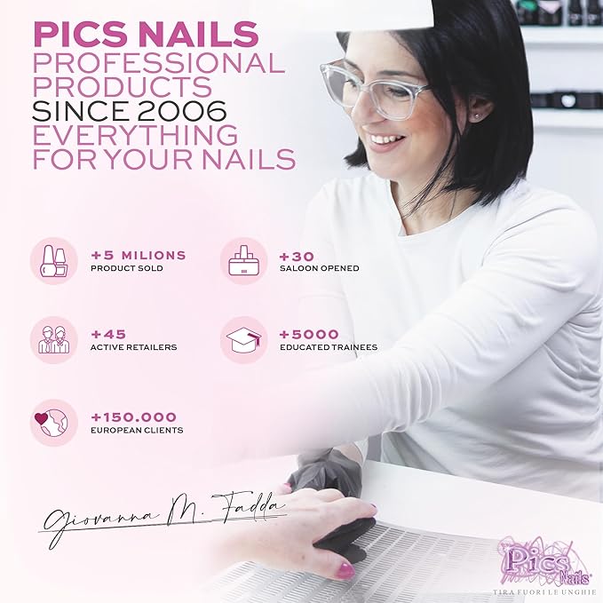 Pics Nails Professional Cuticle Oil - Berries Cuticle Softener for Nails & Cuticle Care - Nail Oil Cuticle Repair Treatment with Sunflower Seed Oil 12ML Cuticle Oil Bottle with Brush Applicator