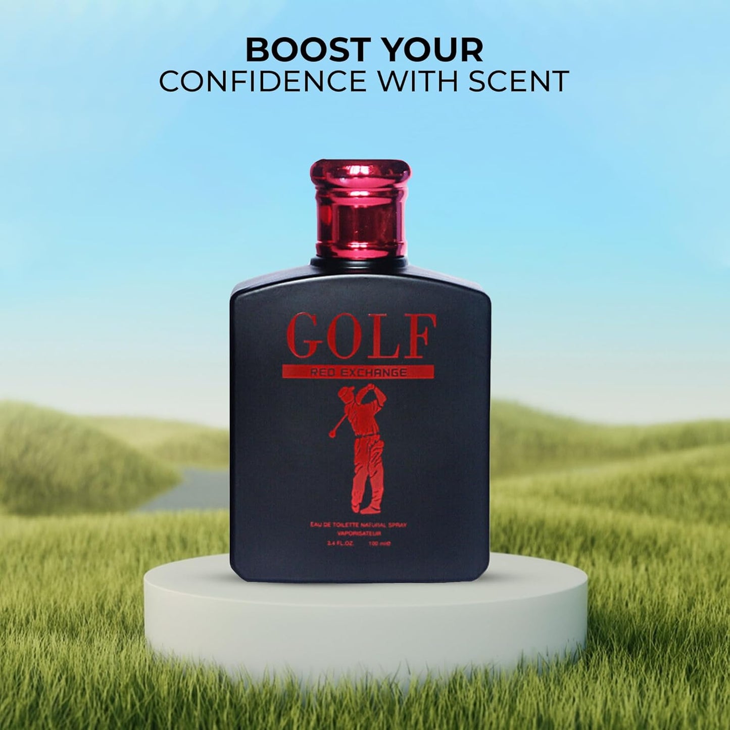 Men's Cologne Golf Set Wonderful Multi Scent Eau de Toilette Natural Spray Men's Perfume For all Day Used 100ML Each Bottle(1 PCS)