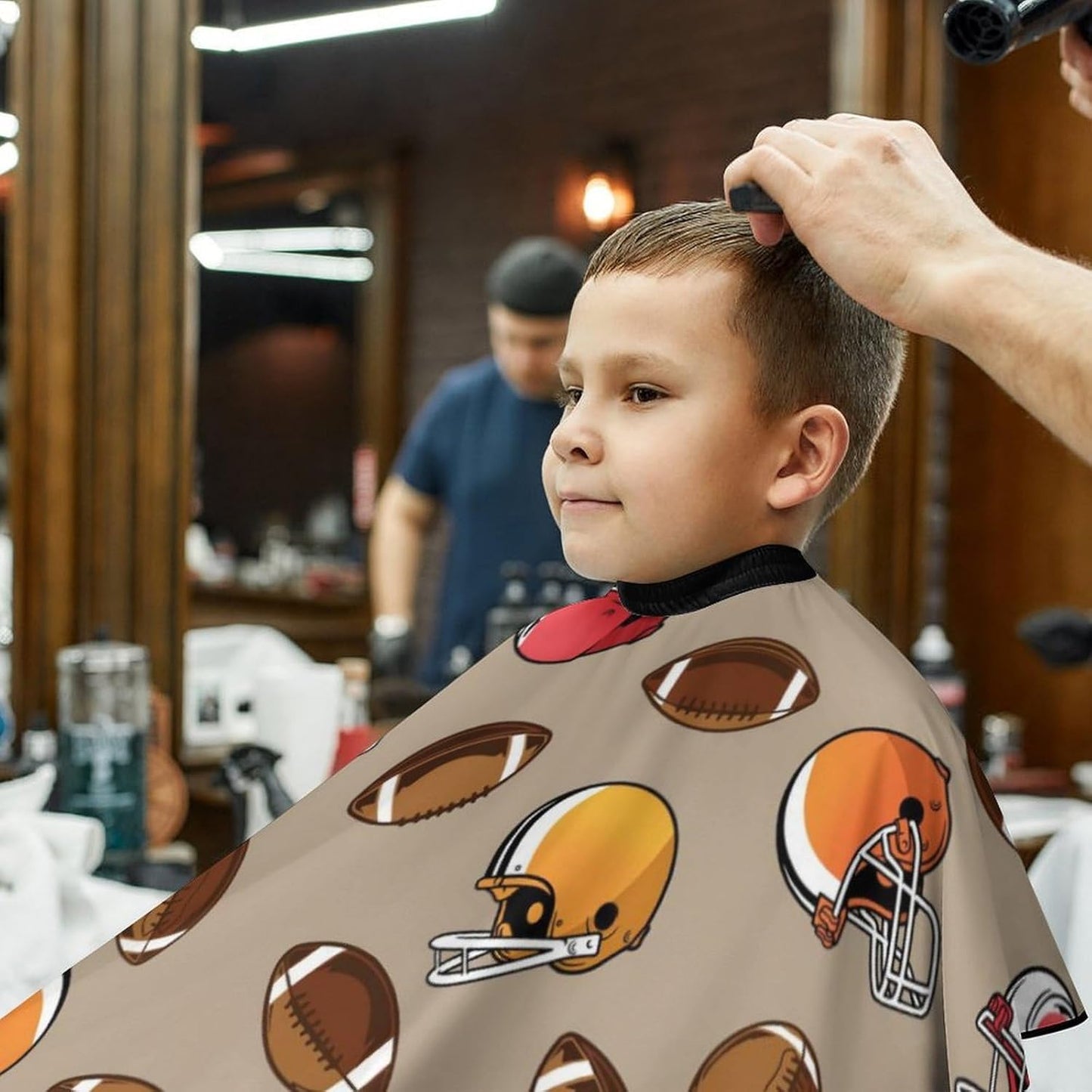 Barber Cape for Kids Funny Duck Haircut Cape Professional Salon Cape Waterproof Hair Cutting Styling Haircut Apron