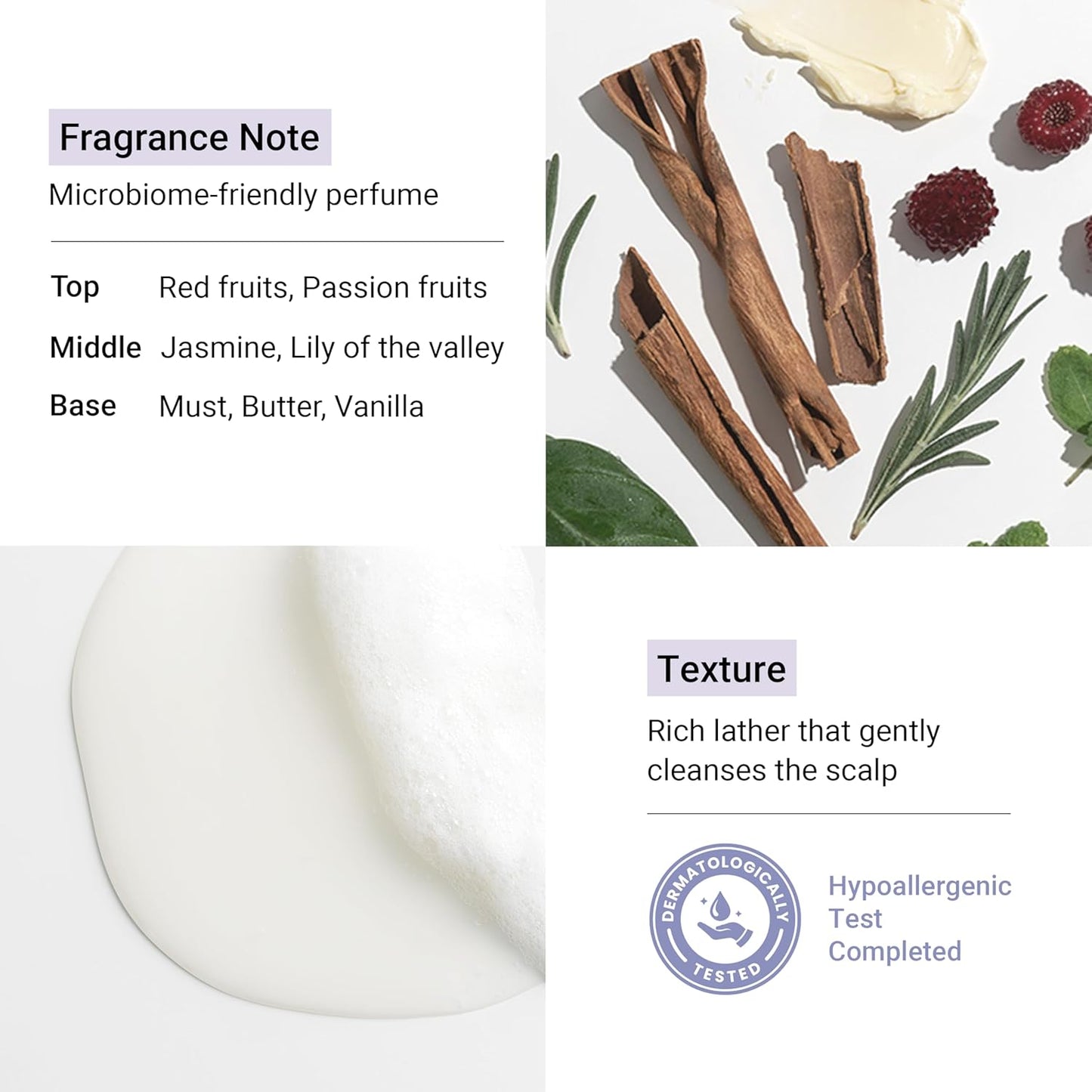 HEIMISH RX Amino Biotin Revitalizing Shampoo - Hair Treatment for Gentle Cleansing, Hydrating, Volumizing, Itchiness Relief, For All Types of Hair & Scalp with Amino Acid, Biotin, 400ml (13.52 fl.oz)