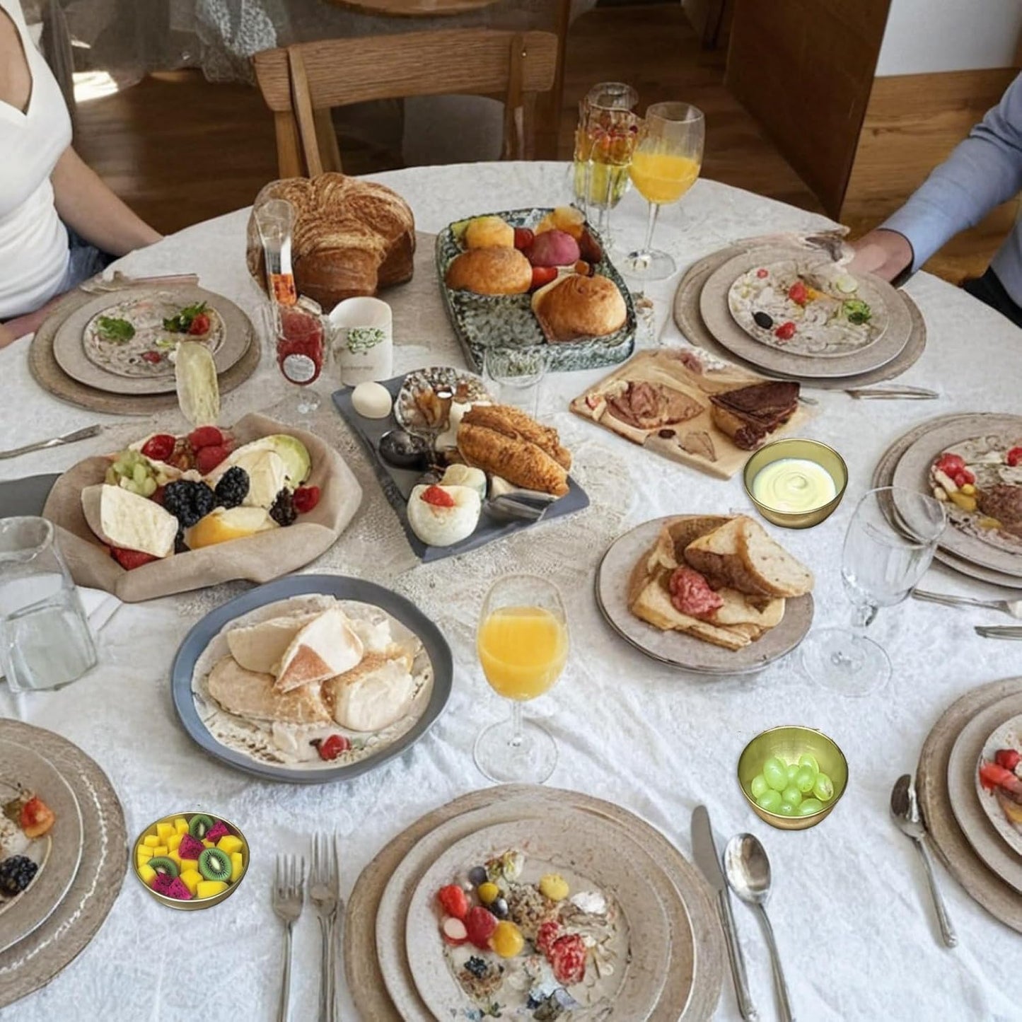 10 Pcs DIY Face Mask Mixing Bowl,3.23" Stainless Steel Esthetician Facial Mask Bowl Skin Care Mixing Tool for Salad Cereal Fruit Appetizer Snack Soup Dipping