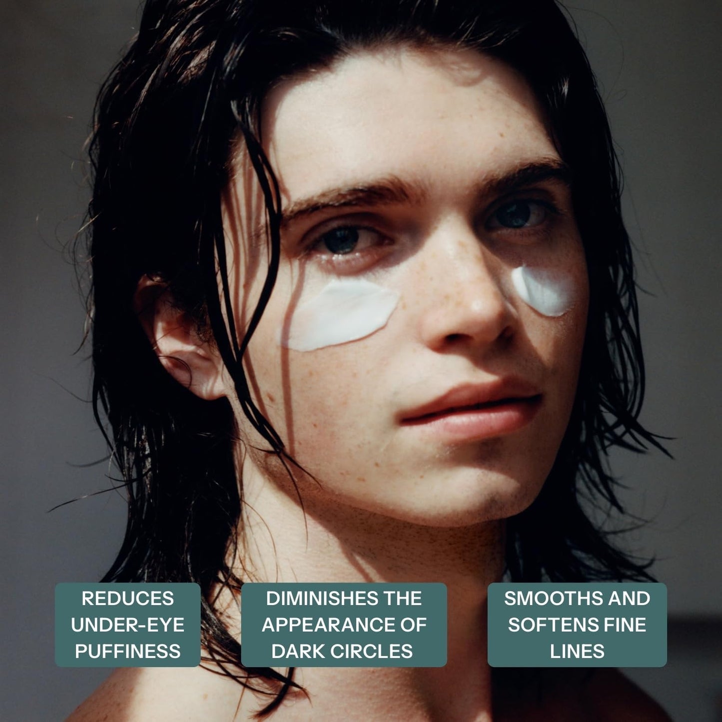 Chaddy Silky Eye Serum | Hydrating Under-Eye Cream for Dark Circles, Fine Lines, Wrinkles, Puffiness, and Bags – Fragrance-Free Formula with Caffeine, Niacinamide, Peptides, and Antioxidants – 15ml