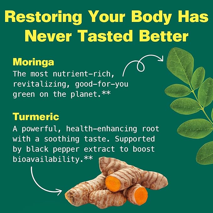 Kuli Kuli Super Energy Gummies - Energy Supplements with Moringa, Caffeine-Free Natural Energy Booster - 60 Non-GMO, Gluten-Free Moringa Gummies