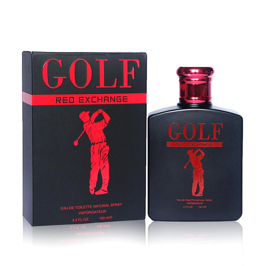 Golf Red Men's Cologne–Bold & Sophisticated Scent With Citrus, Spice, And Woody Notes – Long Lasting Fragrance For All Occasions
